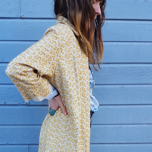 Vintage 1960s coat gold embroidered swing jacket. - Picture 2 of 8